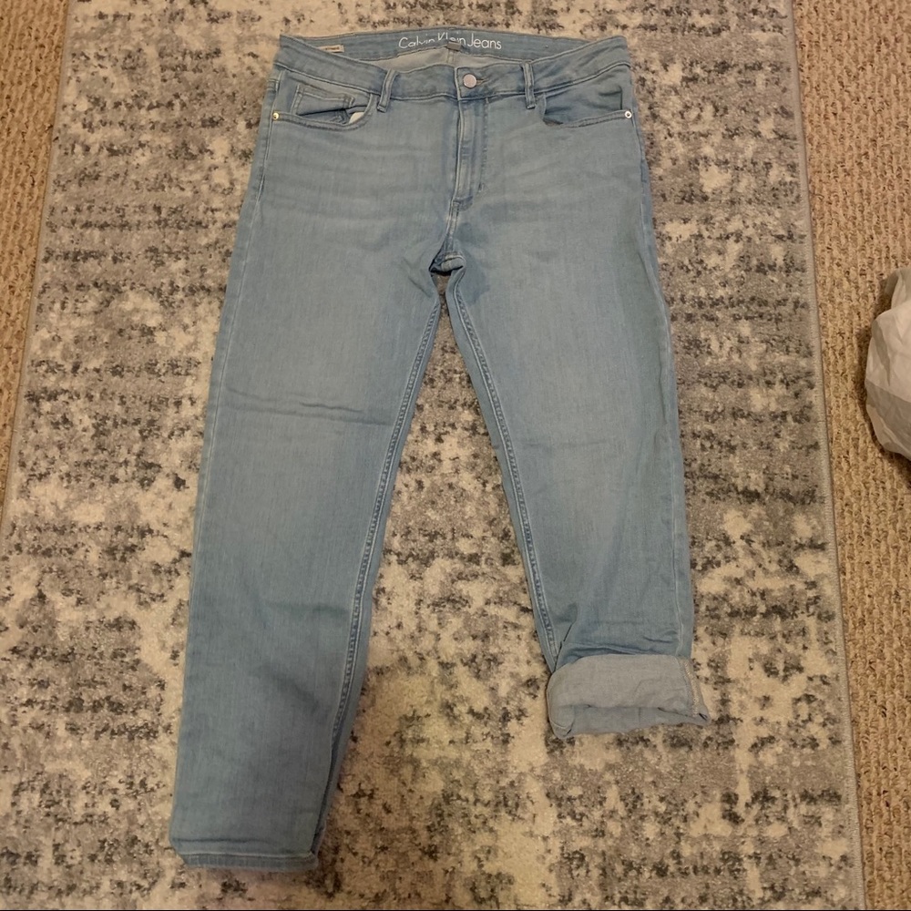 Calvin Klein Denim Boyfriend Jeans